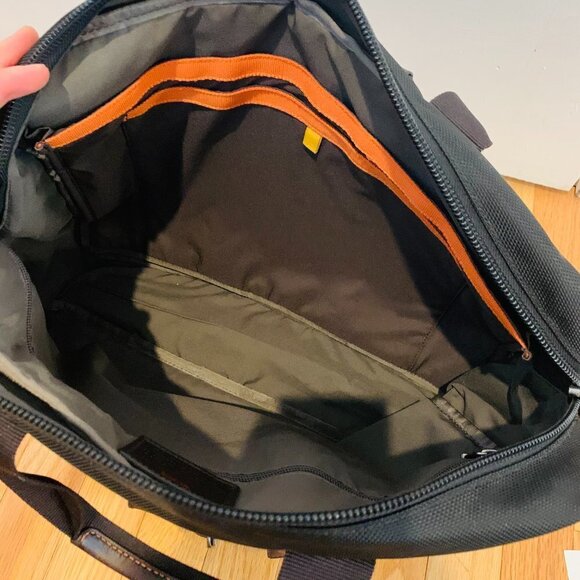 $525 TUMI Alpha Black Ballistic Nylon Briefcase - Picture 4 of 14